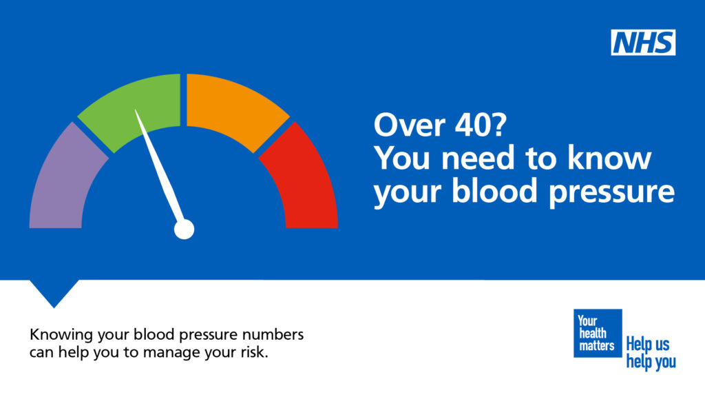 Over 40? You need to know blood pressure