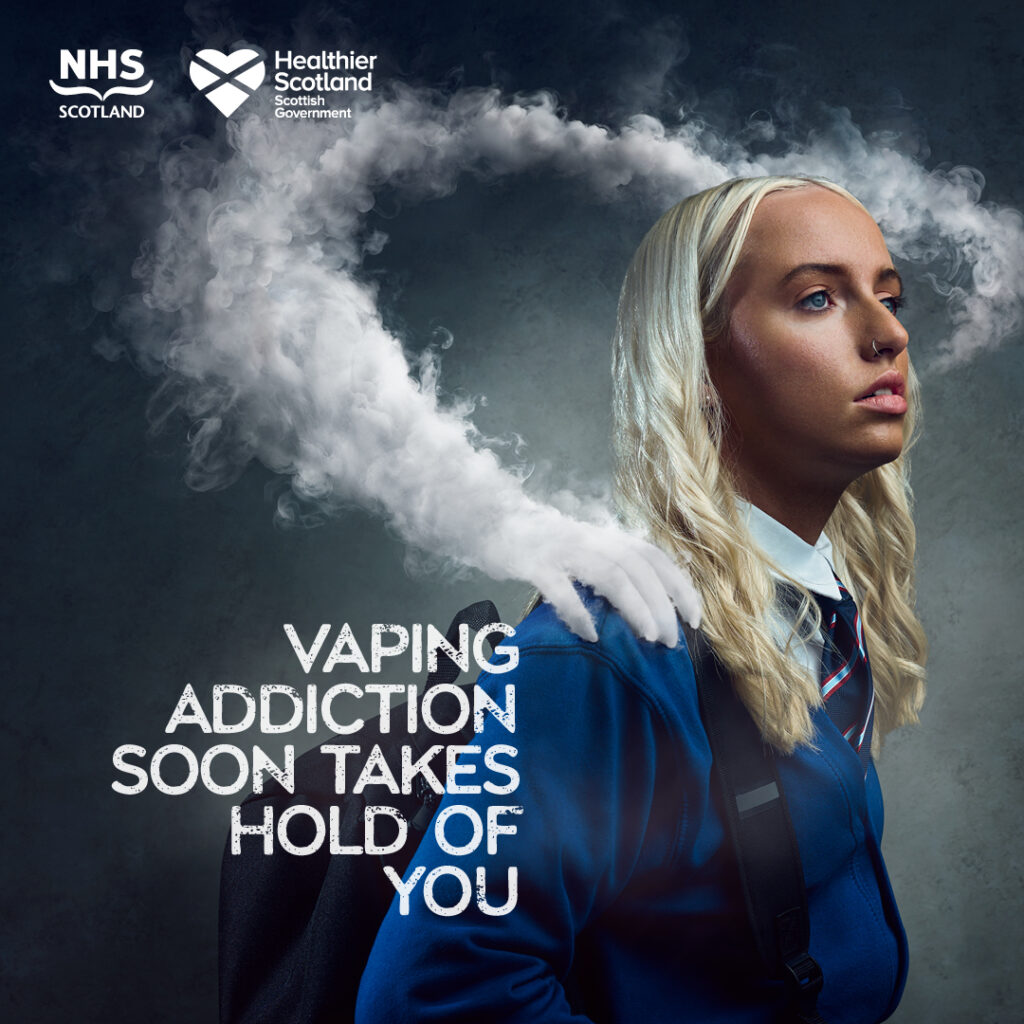 Vaping addiction soon takes hold of you