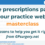 Getting your prescriptions web page right for patients 